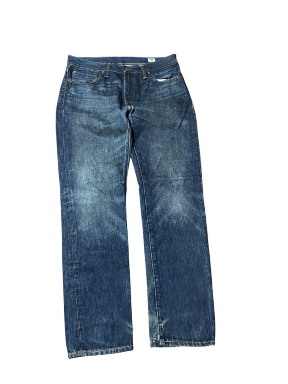 Levi's 511 32x30 Retired Selvedge White Oak Cone Denim Distressed Made in USA